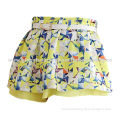 Women's short skirt, made of cotton, with fashionable and simple design
